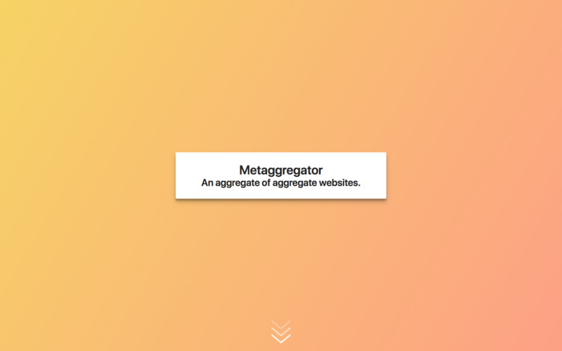 Metaggregator